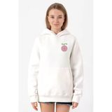 One Piece Anime Hana Hana Devil Fruit Beyaz Kadın 3İp Kapşonlu Sweatshirt