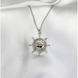 One Piece Anime Kurukafa Dümen Kolye