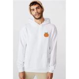 One Piece Anime Mera Mera Devil Fruit Beyaz Erkek 3İp Kapşonlu Sweatshirt