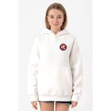 One Piece Anime Ninja Org. N.s Beyaz Kadın 3İp Kapşonlu Sweatshirt