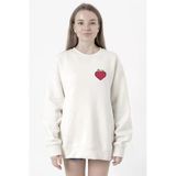 One Piece Anime Ope Ope Devil Fruit Beyaz Kadın 2ip Sweatshirt