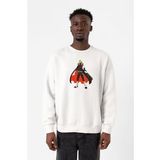 One Piece Anime Sanji Beyaz Erkek 2ip Sweatshirt