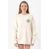 One Piece Anime Santoryu Style Fast Blue Ekru Kadın 2ip Sweatshirt