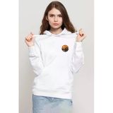 One Piece Anime Thousand Sunny Beyaz Kadın 3İp Kapşonlu Sweatshirt