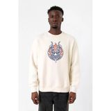 One Piece Anime Yamato Mask Ekru Erkek 2ip Sweatshirt