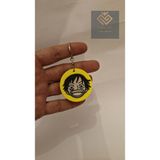 One Piece Hasır Şapka Luffy Anahtarlık - 02-Sarı