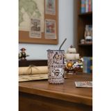 One Piece Lisanslı 304 Paslanmaz Çelik Pipetli Matara – 550 Ml Dayanıklı