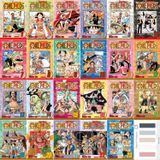 One Piece Manga Series: East Blue and Baroque Works, Volumes 1-23 by Eiichiro Oda & Juliet Music Bookmarks