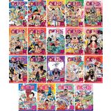 One Piece Series (Volumes 91-109) Manga Set, by Eiichiro Oda (19 Books)