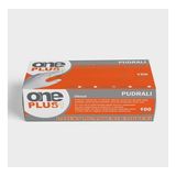 One Plus Beyaz Latex Eldiven Pudralı L Beden