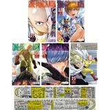 One-Punch Man 21.- 22. - 23. - 24. - 25. Ciltler Manga Seti - Matematik Öğreten Cetvel