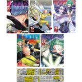 One Punch Man 24-25-26-27-28. Ciltler Manga Seti + Mat. Öğreten Cetvel