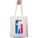 One Punch Man Nba Logo Iki Tarafı Kalıcı Baskılı Yıkanabilir Çanta