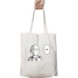 One Punch Man Ok Çizgi Roman Iki Tarafı Kalıcı Baskılı Yıkanabilir Çanta