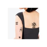 ONE SPRAY TATTOO Ibiza City Pack Geçici Dövme Şablonu, Kına Kalıbı & Tattoo Stencil