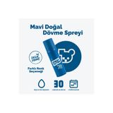 One Spray Tattoo Mavi Doğal Geçici Dövme Spreyi, 50 ml, Vücut Dövmesi Boyası