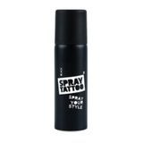 One Spray Tattoo Siyah Renk Geçici Dövme Spreyi + Sürpriz Şablon