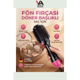 ONE STEP GOLD Profesyonel 1200W Saç Kurutma Fırçası | Oval Tasarım Hızlı Fön & Hacim Veren Tarak