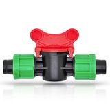 One Stop Outdoor (10'lu Paket) Damla Sulama Borusu 1/2" Evrensel Kapatma Vanası - Perma Konnektör Dikenli Kilitleme Bağlantısı - Tüm Markalara Uyar 16-17 mm Damla Bandı AG Boru (10, Kapatma Vanası)