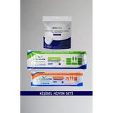 OneCare Kişisel Temizlik Hijyen Kiti (SAÇ YIKAMA BONESİ PERİNE PEDİ PED MENDİL)