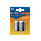 Onecell Ultra Premium Alkalin 4'lü AAA Pil