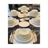 Onedekor 27 Parça 6 Kişilik Modern Pure Milenyum Gold Yemek Takımı