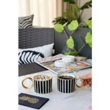 Onedekor 2'li Lüks Piano Black Kupa