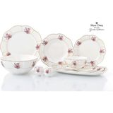 Onedekor 58 Parça 12 Kişilik Garden Collection Bruxa Porselen Yemek Takımı
