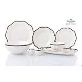 Onedekor 58 Parça 12 Kişilik Garden Collection Line Porselen Yemek Takımı