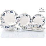 Onedekor 58 Parça 12 Kişilik Garden Collection Modra Porselen Yemek Takımı