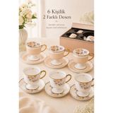 Onedekor 6 Kişilik Clemente Kahve Fincanı 90 cc