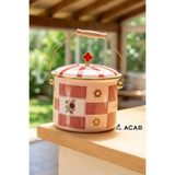 Onedekor Emaye Chole Collection Bakraç 20 cm Gold