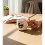 Onedekor Tekli Julya Pink Porselen Kupa - Renkli
