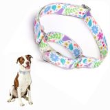 ONEFOJOJO Köpekler için Martingale Yaka,Ayarlanabilir Premium Kaymaz Yaka,Çiçekler Küçük Kız Köpekler için Martingale Yaka