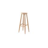 Onehome Ahşap Tabure Ham 28X70 Cm