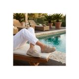 Oneka Shoes Kadın Günlük Sabo Terlik bisküvit bej süet taş tokalı 2604SKST1229