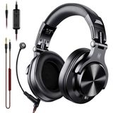 OneOdio A71D Kablolu Oyuncu Kulaklığı - Çağrı Merkezi - Çıkartılabilir Mikrofonlu, Ps4/ps5/xbox/pc Uyumlu - Siyah