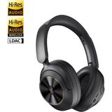 OneOdio Focus A6 Hibrit - Hi-Res & Anc Bluetooth 6.0 Yüksek Ses Derin Bas Kablosuz Kulak Üstü Kulaklık - Siyah