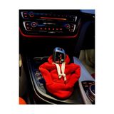 oneoff Ay Yıldız Kırmızı Vites Hoodie - Araç Vites Kıyafeti - Vites Poları - Her Araca Uyumlu Vites Hoodie
