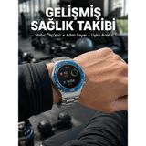 Oneol Yayınevi 2025 Model Yuvarlak Ekran Android ve Ios Uyumlu Gps Takibi Yapabilen Akıllı Saat - 1OL2834-4635 - Çok Renkli
