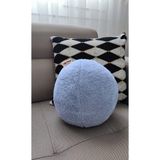oneplise Top Kırlent Yastık 1 Büyük Gri (42 CM) Welsoft