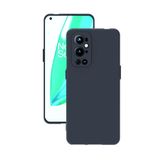 OnePlus 9 Pro Kılıf Kamera Korumalı Silikon Rubber Arka Kapak Lacivert