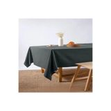 Onerose Home Premium Keten GRİ Füme (DÜZ) Masa Örtüsü