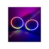Onerous Neon Led Işıklı Kumanda Kontrollü Pixel Kayar Ledli 16cm Midrange Kapağı 16cm Uyumlu 358 Modlu
