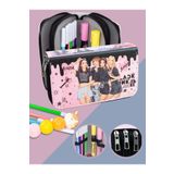 OneSize Kalem Kutusu Black Pink Blink Vegan Deri Üç Bölmeli (kalemlik)