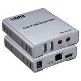 OneTech 60 Metre Kvm Extender HDMI Extender Uzatma Adaptörü Cat5 Cat6 Uzatma Aparatı Full Hd