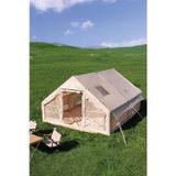 Onetick 12 Kişilik 4 Mevsim Şişme Kamp Çadırı 300x400 12 M2 Yükseklik 210 Cm (Kış Şartlarına Uygundur)
