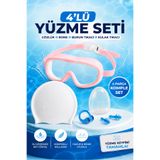 Onetick 4'lü Havuz Deniz Yüzücü Dalış Maskesi Seti