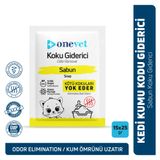 Onevet 15x25 gr Sabunlu Kedi Kumu Koku Giderici
