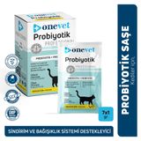Onevet 7x1 gr Sindirim ve Bağışıklık Güçlendirici Kediler İçin Probiyotik Saşe
